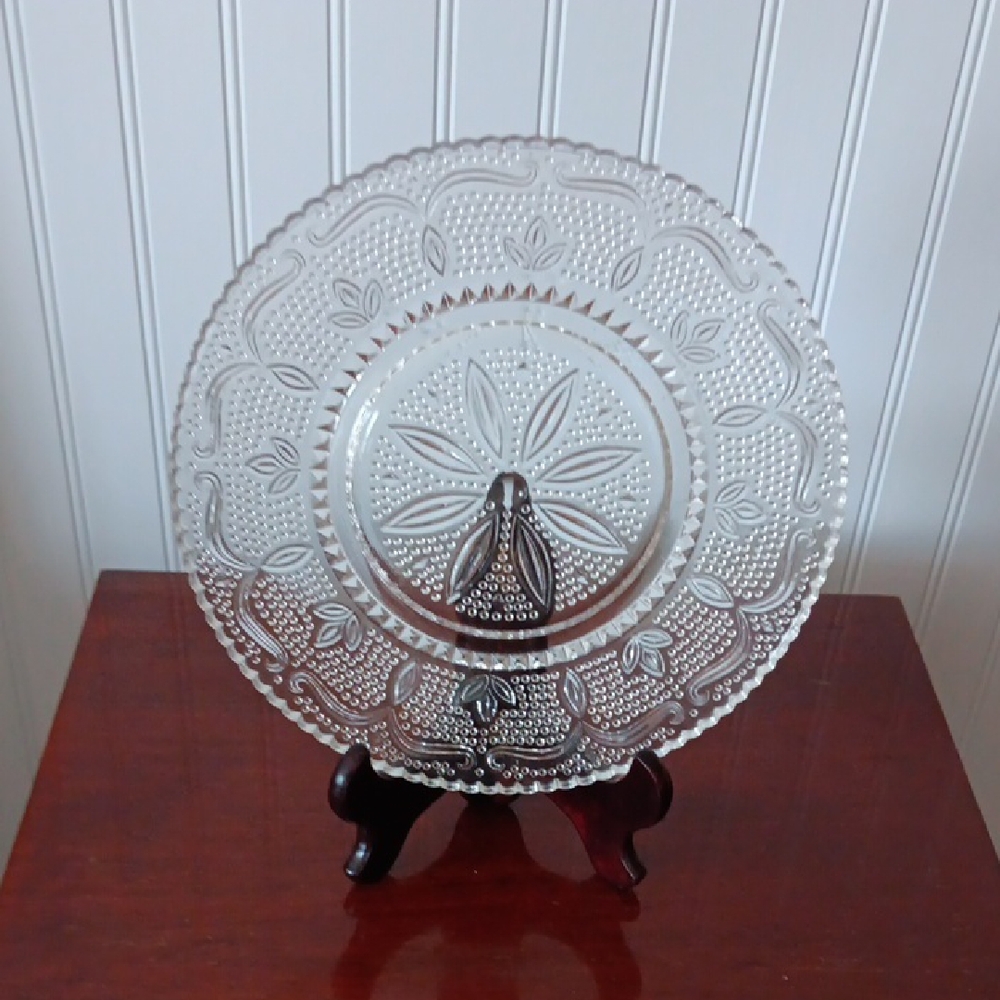 Vintage FEDERAL GLASS 1940's Plate